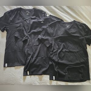 Men's Lacoste Slim Fit V-neck Undershirts (3-pack - Size L) RUNS SMALL